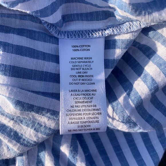 Small Petite Beachlunchlounge Babydoll Top - Picture 6 of 6